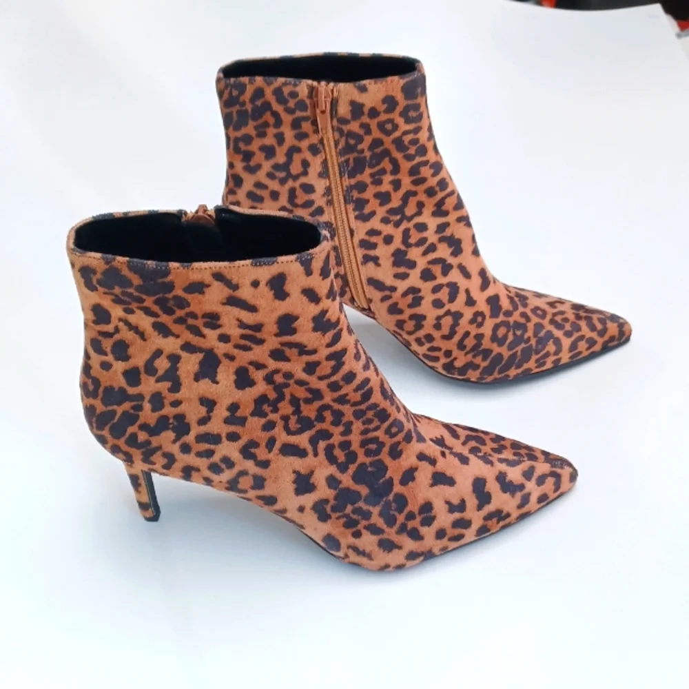 Animal print booties - Picture 5 of 13